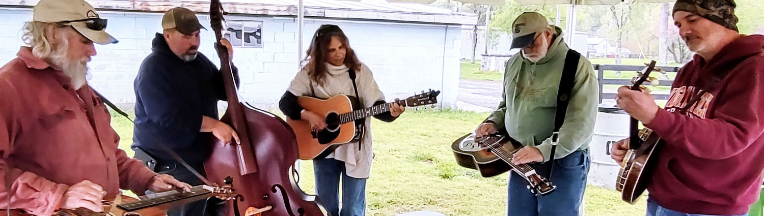 Halloween Bluegrass Jam at Graves Moumtain Farm Campground - in the Blue Ridge of VA