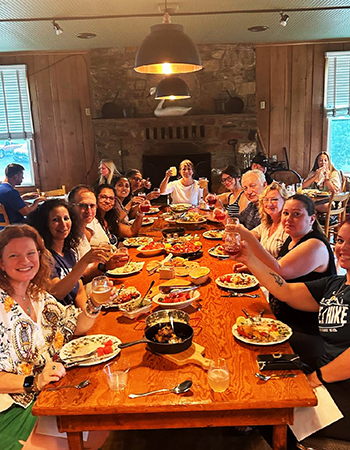 Communal Meals - Wellness Weekend Retreats at Graves Mountain Farm & Lodges by Shenandoah National Park