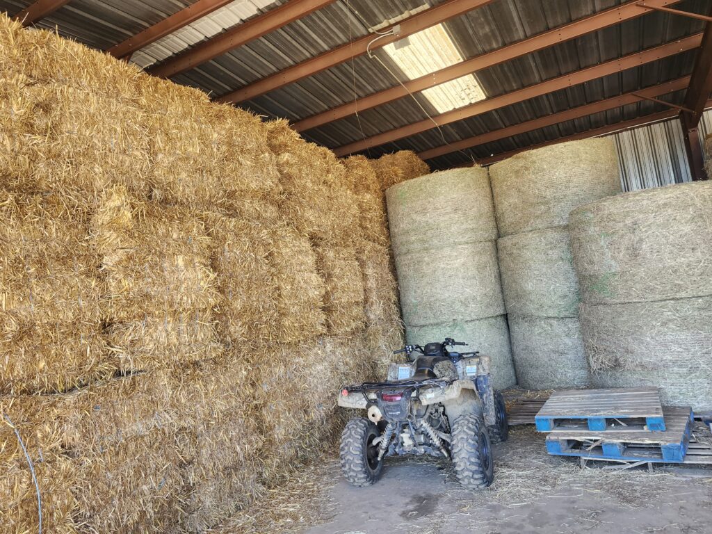 Hay for sale - Graves Farm. Syria VA