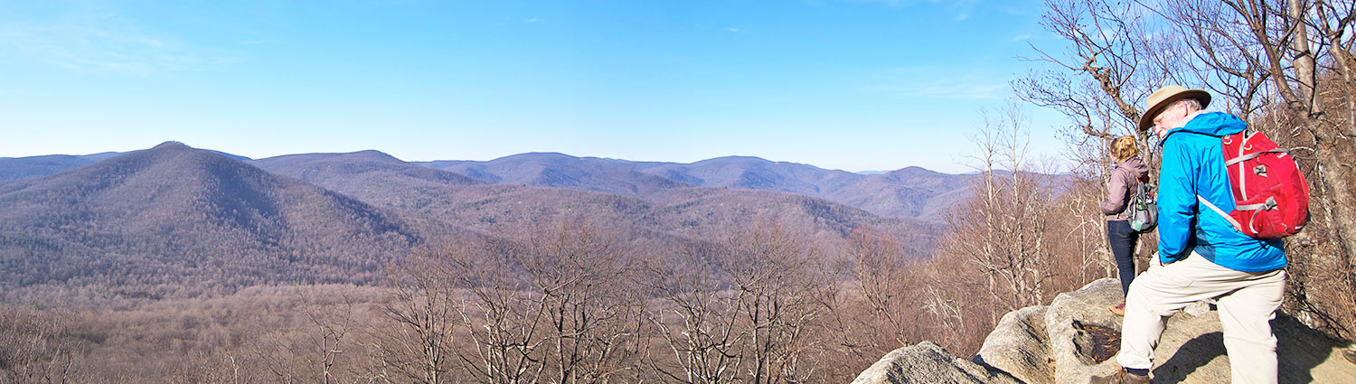 Hiking Old Rag in Winter from Graves Mountain Farm & Lodges