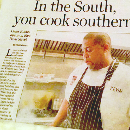 Chef Kevon Scott Returns to Graves Mountain Farm House Restaurant.