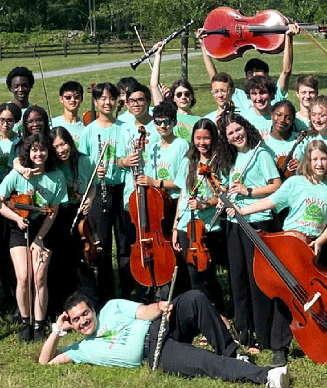 Music and Mindfulness at Graves Mountain Farm & Lodges - youth symphonic mentor program