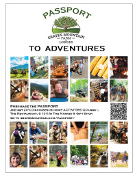 The Passport to Adventures at Graves Mountain Farm & Lodges, Mountain Resort in the Blue Ridge Mountains of VA